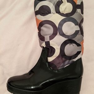 Coach Charm Boots. Size 9 1/2.